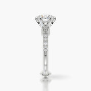 Side Stone TRing & Classic Six 2.08ct