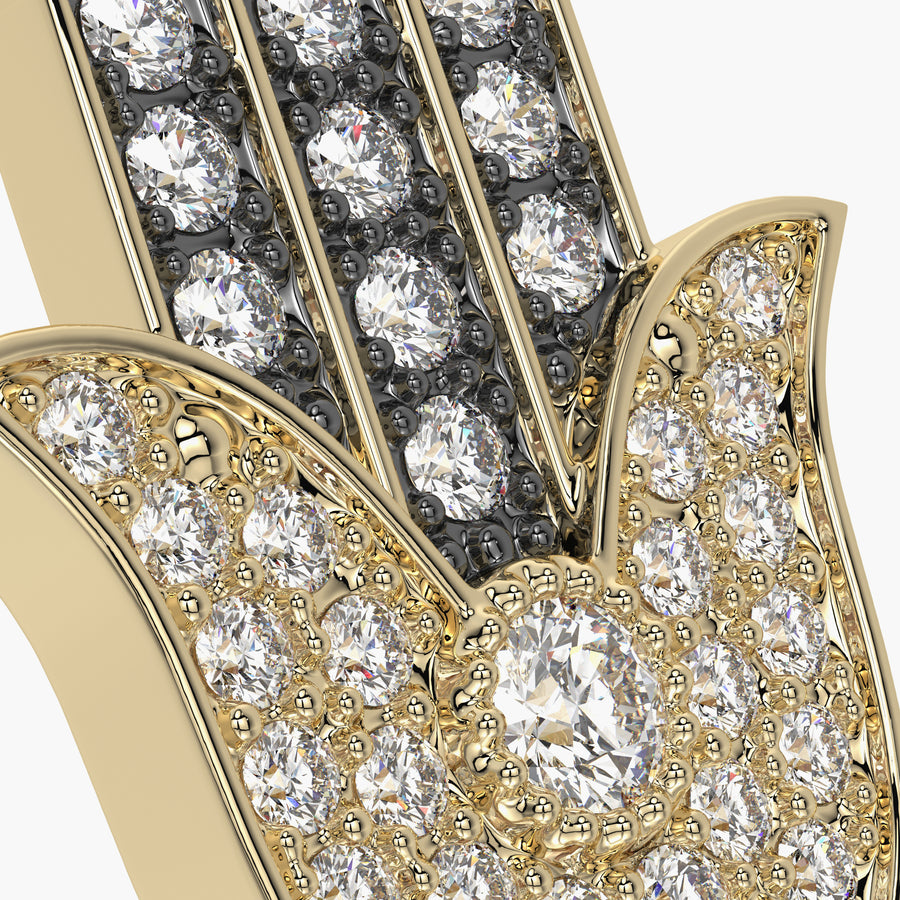 Charm Golden Hand