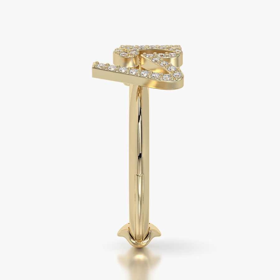 Classic ring & Charm Love