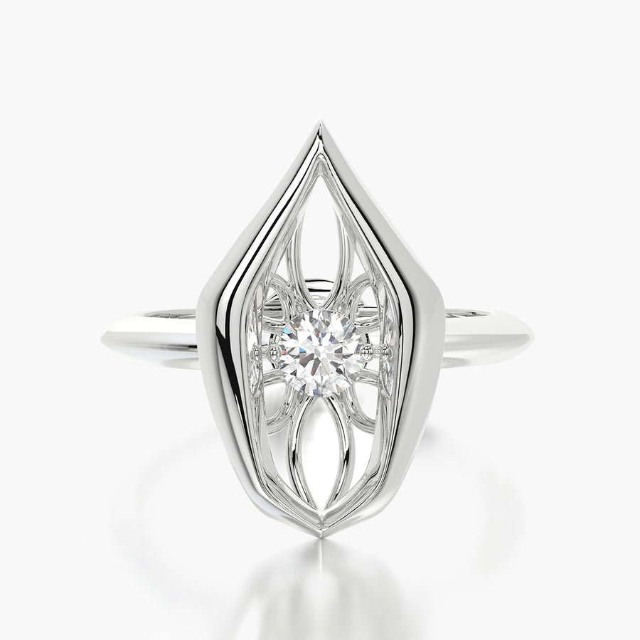 Classic ring & Charm Dancing Diamond
