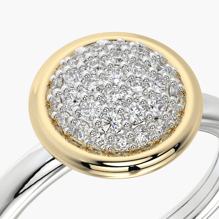 Rounded ring & Сharm Button