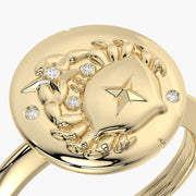 Classic Ring & Charm Scorpio