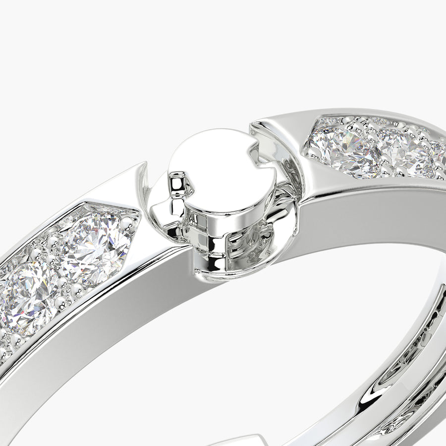 Channel Set ring