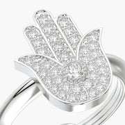Classic ring & Charm Hand