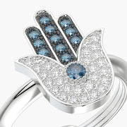 Classic ring & Charm Hand
