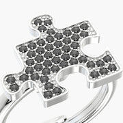 Rounded Ring & Charm Puzzle