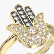 Classic ring & Charm Hand
