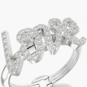 Classic ring & Charm Love