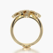Classic ring & Charm Love