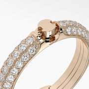 Pave Dome ring