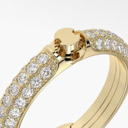 Pave Dome ring