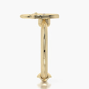 Classic ring & Charm The heart lock