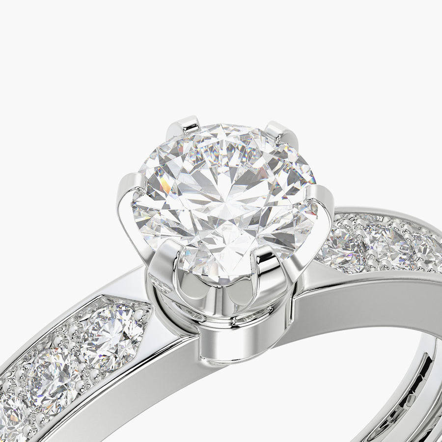 Channel Set TRing & Classic Six 0.5ct