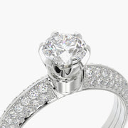 Pave TRing & Classic Six 0.5ct