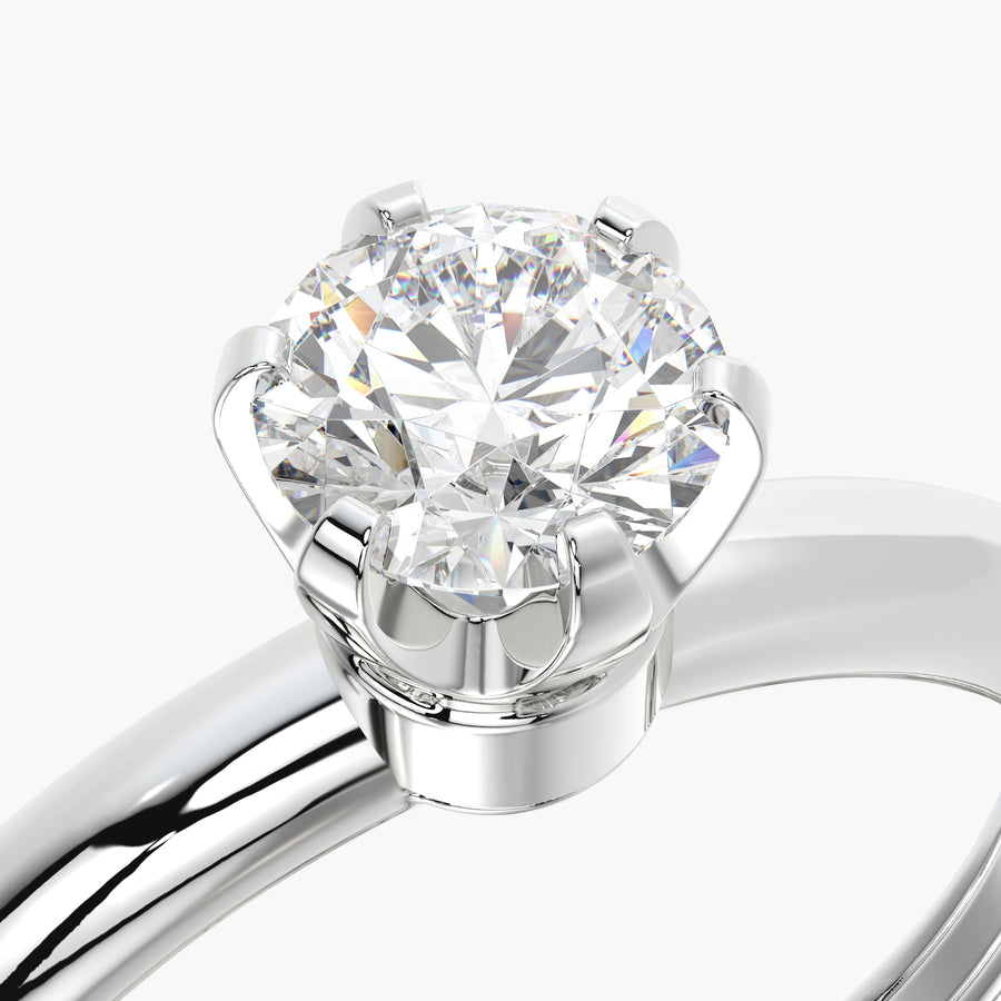 Rounded TRing & Classic Six 0.5ct