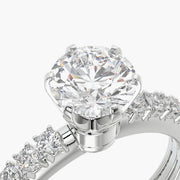 Side Stone TRing & Classic Six 1.5ct