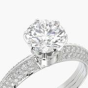 Pave TRing & Classic Six 1.0ct