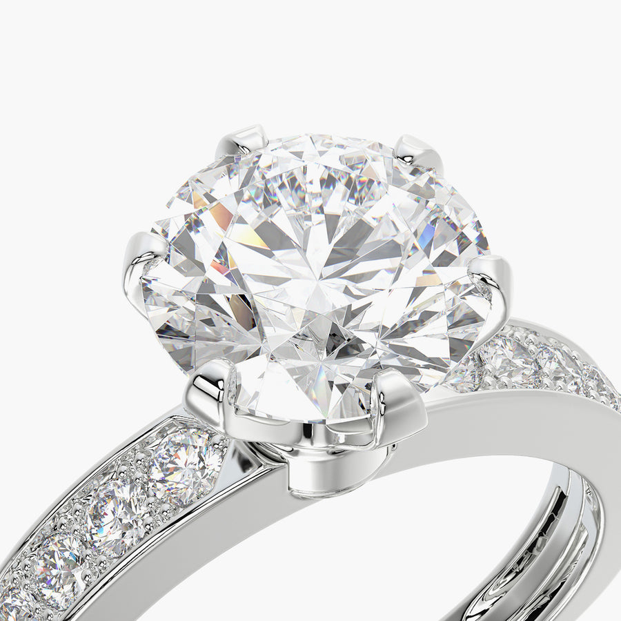 Channel Set TRing & Classic Six 2.08ct