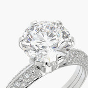 Pave TRing & Classic Six 2.08ct