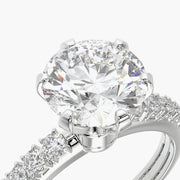 Side Stone TRing & Classic Six 2.08ct