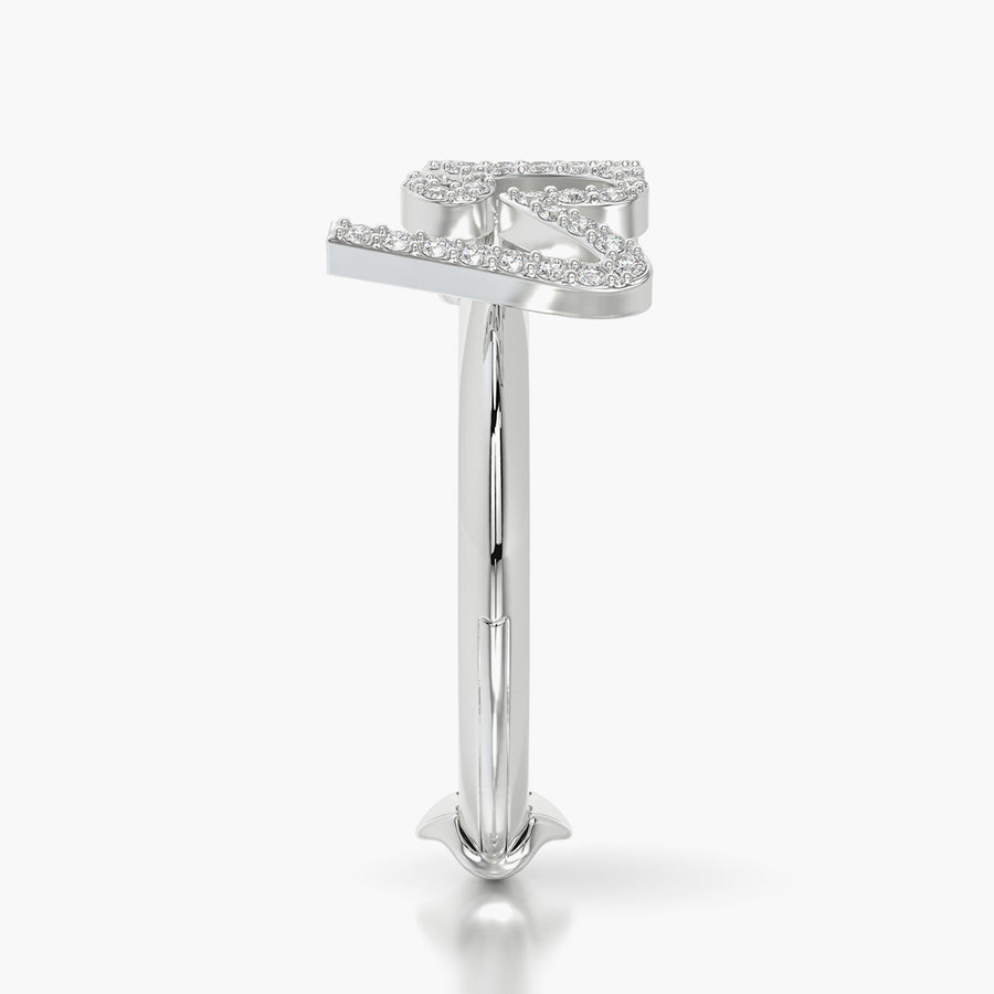 Classic ring & Charm Love