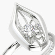 Classic ring & Charm Dancing Diamond