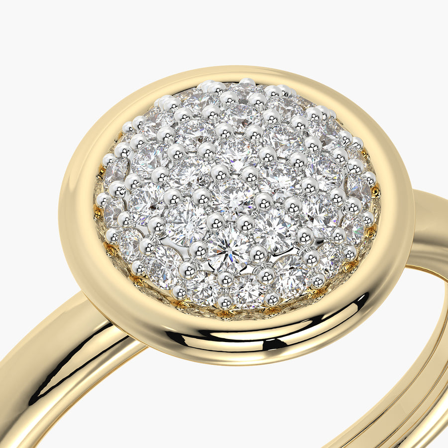 Rounded ring & Сharm Button