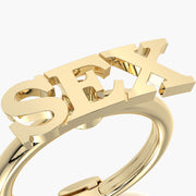 Rounded Ring & Charm Sex
