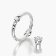 Rounded TRing & Classic Six 0.5ct