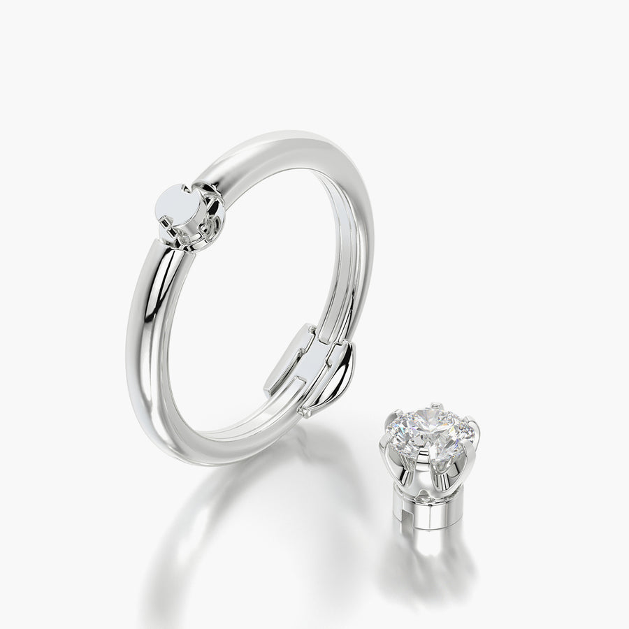 Rounded TRing & Classic Six 0.5ct