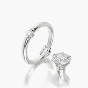 Rounded TRing & Classic Six 2.08ct