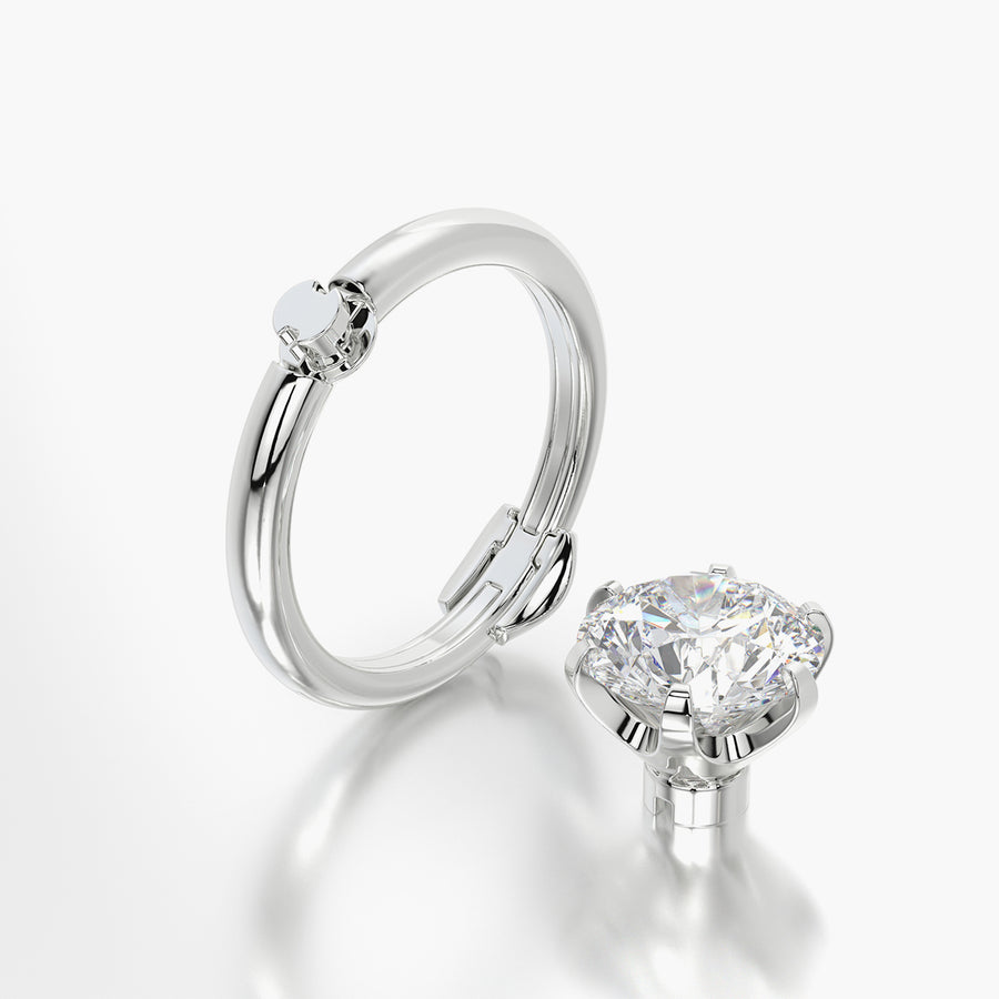 Rounded TRing & Classic Six 3.0ct