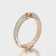 Pave ring