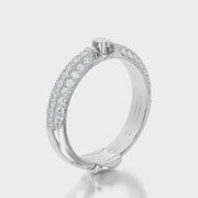 Pave Dome ring
