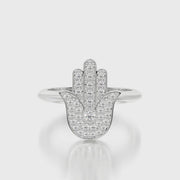 Classic ring & Charm Hand