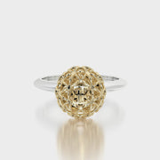 Classic ring & Charm Sun Core