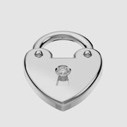 Charm The heart lock