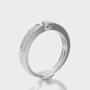 Channel Set ring