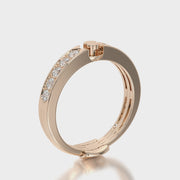 Channel Set ring