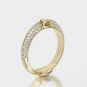 Pave ring